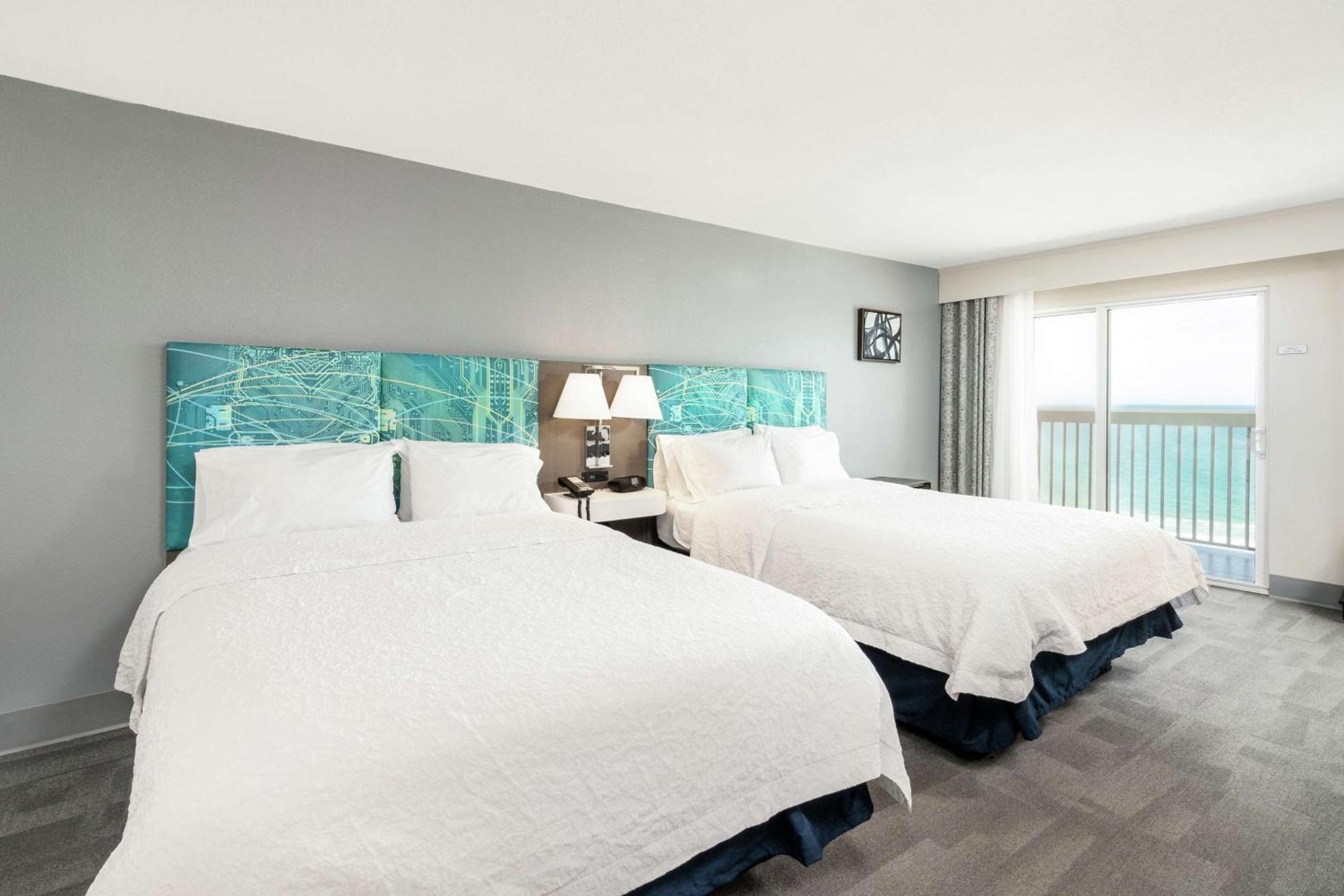 แฮมป์ตัน อินน์ เดย์โทนา ชอร์-โอเชียนฟรอนต์ Daytona Beach Shores ภายนอก รูปภาพ