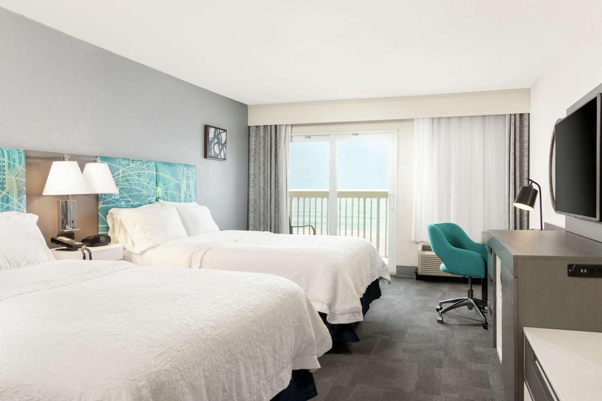 แฮมป์ตัน อินน์ เดย์โทนา ชอร์-โอเชียนฟรอนต์ Daytona Beach Shores ภายนอก รูปภาพ