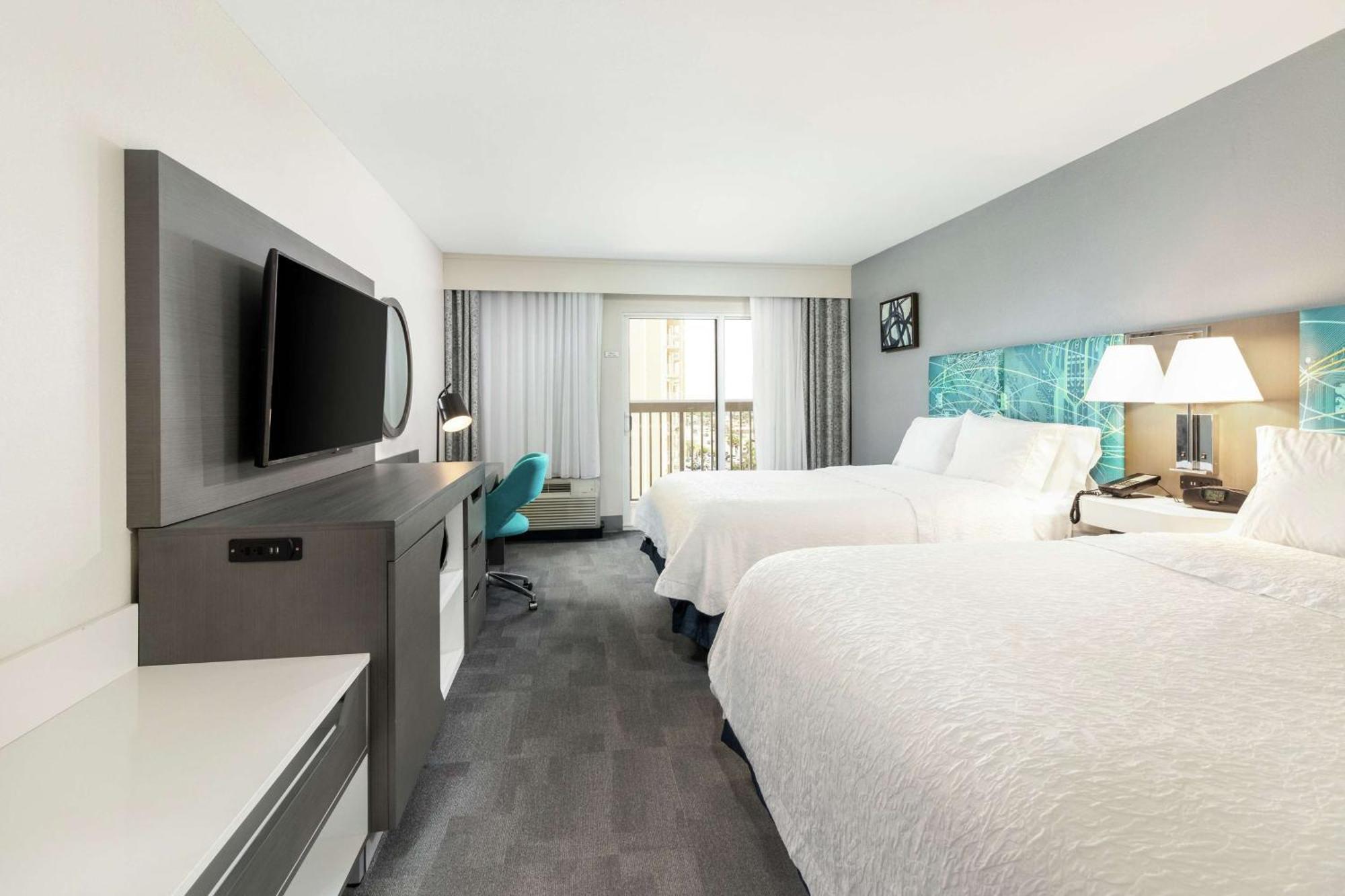 แฮมป์ตัน อินน์ เดย์โทนา ชอร์-โอเชียนฟรอนต์ Daytona Beach Shores ภายนอก รูปภาพ